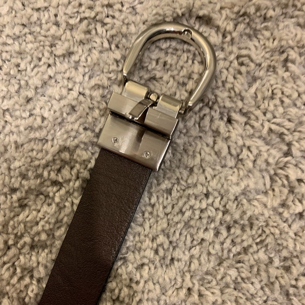 Boys 31” reversible black/brown belt